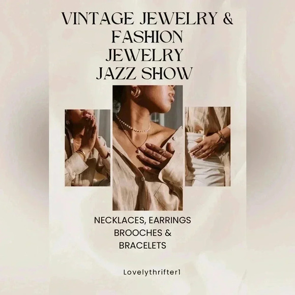 💍💍💍💍Modern + Vintage Jewelry & Jazz Show🚨🚨🚨3/05/24 @ 12:00pm EST - Picture 1 of 1
